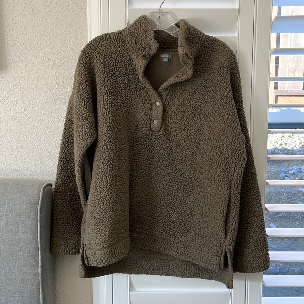 AR AERIE SHERPA PULLOVER